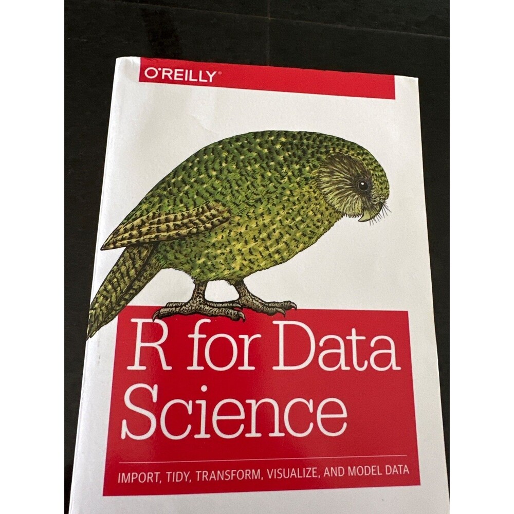 R For Data Science Hadley Wickham Garrett Grolemund O'reilly Paperback Book Euc